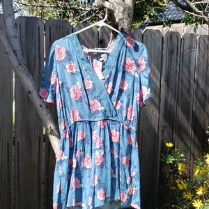 NWT Floral Romper